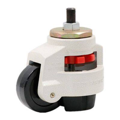 Threaded Stem Leveling Adjustment Caster Plate Casters Wheels Load Master Caster Wheels ...