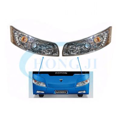 Foton spare parts bus parts Bus Headlights WY.QZH-060 1U80037100002 LED Head lamp led lights 24v for buses