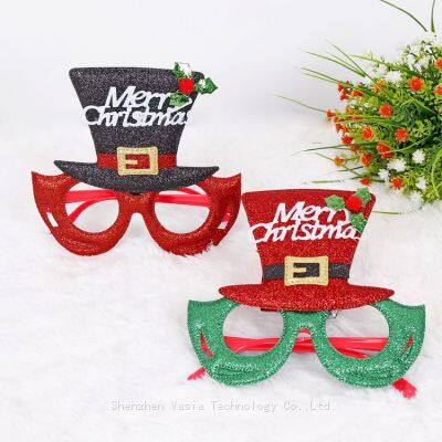 Merry Christmas Glasses Frame for Party Sunglasses Decoration and New Year Supplies photo-4
