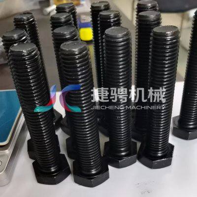 GB5782 DIN931 Hexagon Head Bolt Carbon Steel Black Grade 8.8 Half/Full Thread photo-2