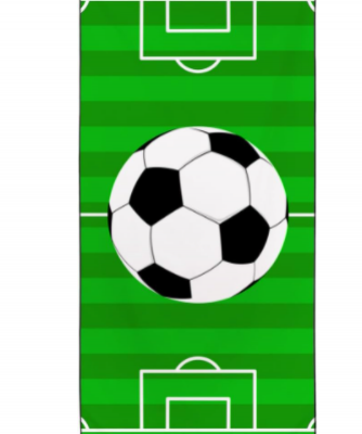 Football Field Beach Towel Oversized Quick Dry Sand-Free Soccer Field Towels for Swim Camping Travel