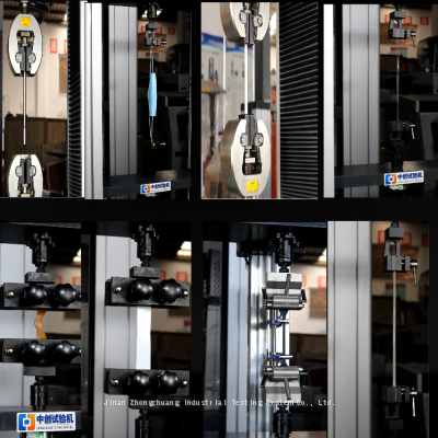 Servo Motor Electronic Measuring Instrument Test Strength Tester Universal Tensile Strength Testing Machine Price photo-2