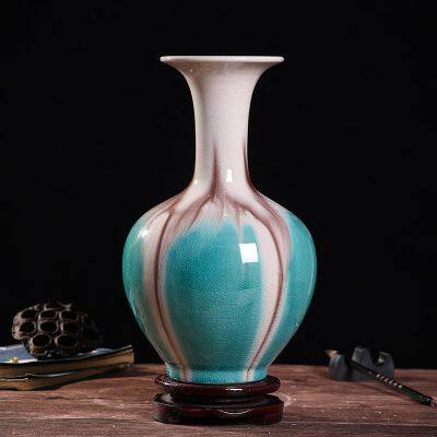 Kiln transformed porcelain handicraft Pink porcelain