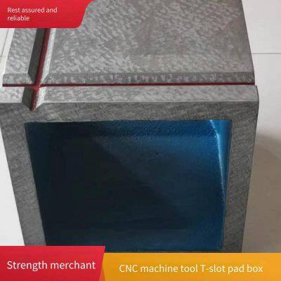 Cast Iron Raised Workbench Auxiliary T-slot Vertical Equal-height Pad Box, Machine Tool Assembly Plate, Cnc Auxiliary Platform photo-2