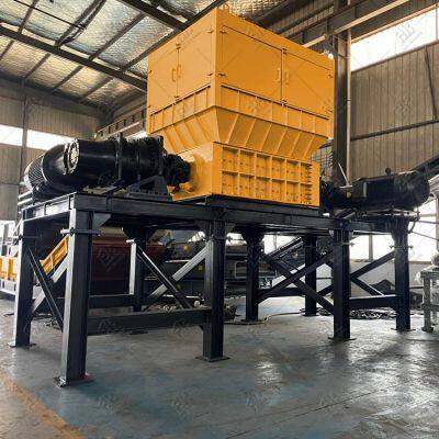 Piston Shredder Engine Double Shaft Shredder Machine photo-3