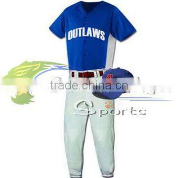 Cheap blank white full buttons baseball jersey/uniforms