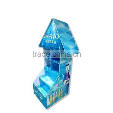 Fashionable And Durable Paper Material Cardboard Custom Display Shelf photo-2