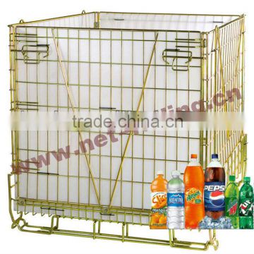 PET preforms wire container