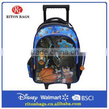 Customized basketball boy Cool Trolley bags For Boys