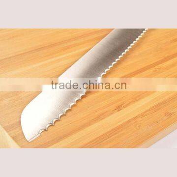 High Quality Full Stainless Steel Serrated Bread Slicer Knife Cake Knife Bread Knife Blades photo-3
