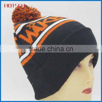 HIgh Quality Wholesale Knit Custom Acrylic Beanies photo-3
