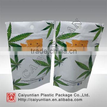 custom plastic herbal incense packaging bags