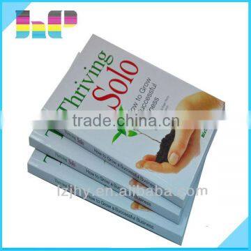 Perfect bound softcover book service printing