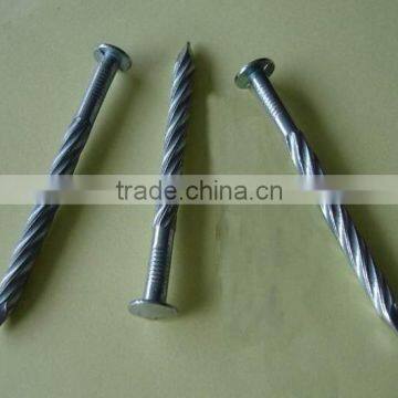 common wire nail with twisted line