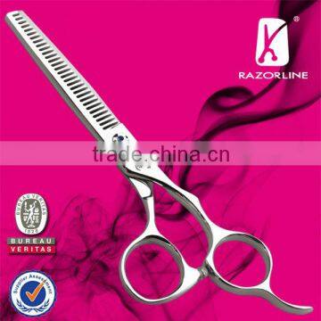 RAZORLINE SK101ST Flower Whisper mirror polish bady Hair thinning Scissor