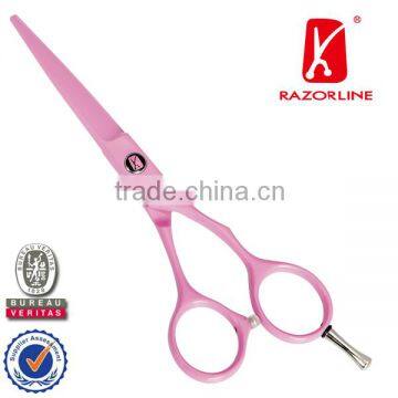 R22 Beauty Pink Teflon Coating Hair Scissor/ Hair cut/ Salon equipment