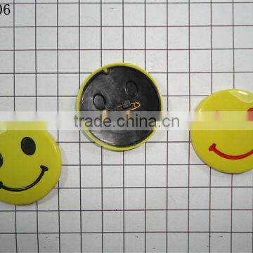 Little smiley badge