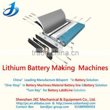 lithium ion battery making&production machine of automatic NC welding machine phone battery production line