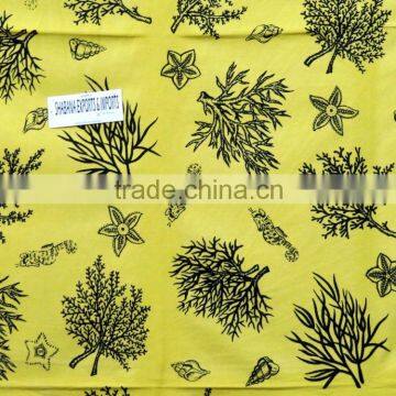 Green Color Tye-die Tapestry Boho Art Hippie Throw New Arrival Fish Printed Tapestry photo-6