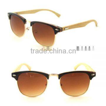 High quality metal frame fashion bamboo sunglasses,wooden sunglasses                        
                                                Quality Choice