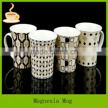 customized logo double handle ceramic mug