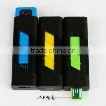 FLAMELESS new fashion lighter windproof portable charger usb lighter electronic cigarette lighter