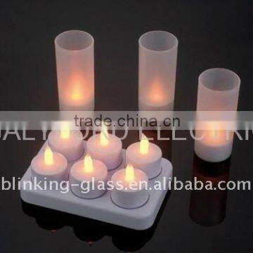 Led Rechargeable candle - 6pcs/set