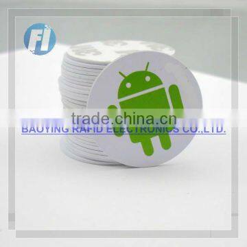 RFID sticker tag,label with 125khz 13.56Mhz,UHF chip