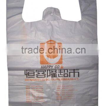 2015 Custom Printing Best Selling High Quality T-Shirt Plastic Shopping Bag Made in China