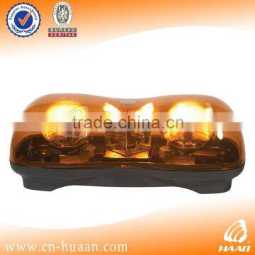 70W Magnet Halogen Peanut Shape LTD Amber beacon light bar