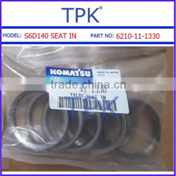 Komatsu S6D140 ENGINE VALVE SEAT, INTAKE, 6210-11-1330