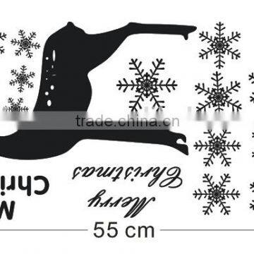 [Alforever]Reindeer Snowflakes Christmas Stickers Deco Decal Removalbe photo-4