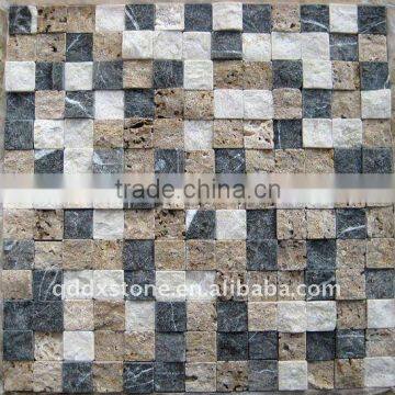 multicolor slate mosaic tiles