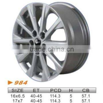 alloy wheel, 17X7 984