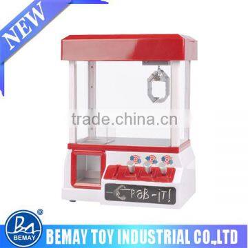 Electronic candy grabber machine toy cady arcade claw toy machine candy toy