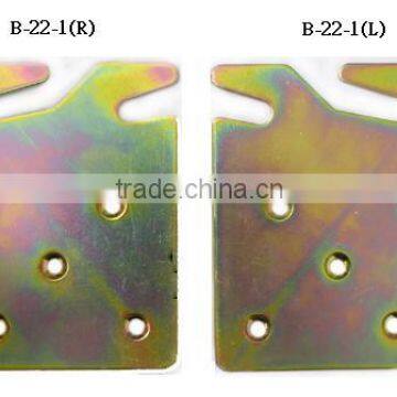 MIT High Quality Furniture Yellow Zinc Wooden Iron Bed Hinges