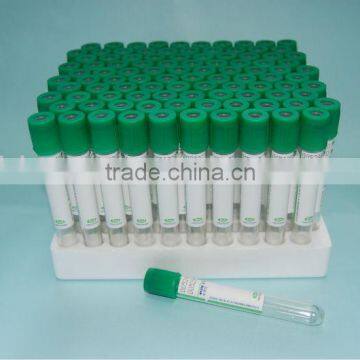 Factory price vacuum blood heparin tube