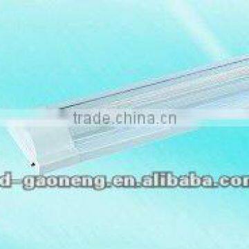 single tube electronic ceiling lamp with arc cover