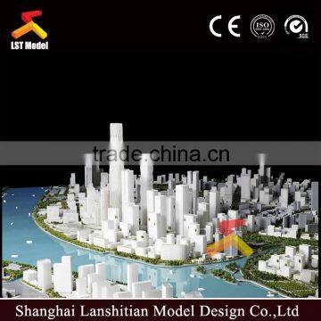 1:2000 scale city plan model for Shanghai City