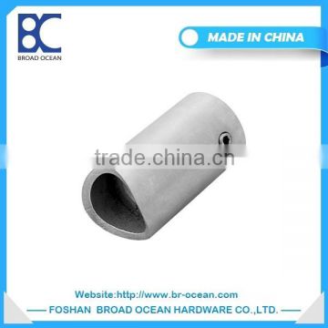 round handrail pipe stainless steel glass shelf connector