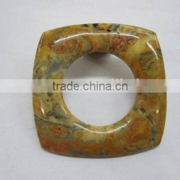 Natural Different Kinds of Gemstone Donut Rectangular Gemstone Nugget Rough Polished for Sale