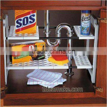 Under the Sink Rack, Under Sink Organizer /Extendable Shelft