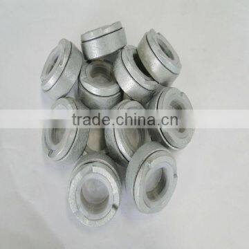 hot galvanizing round anti-theft nuts with spring and ball lock nut