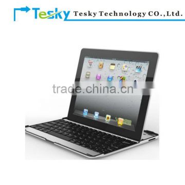 Bluetooth Wireless Aluminum alloy Keyboard For Apple Ipad 2 and the new ipad 3