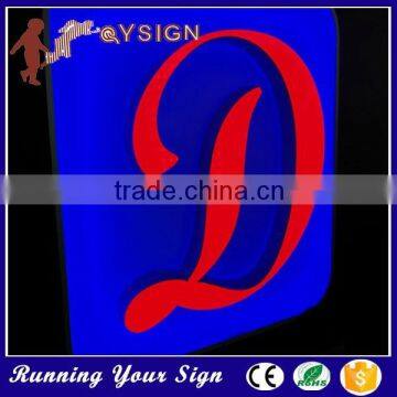 Explosion proof indoor acrylic LED used back signboard