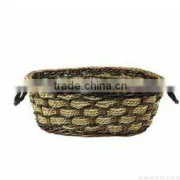 Plastic wicker Basket ,ratan basket