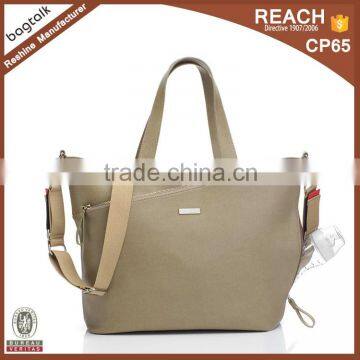 DB10003 Reshine Customized Wholesale Designer Handbag Leather Adult Baby Diaper Bag