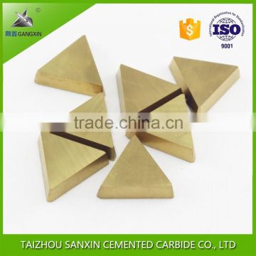 High efficient cemented tungsten carbide milling insert tips, TPKN carbide external turning inserts