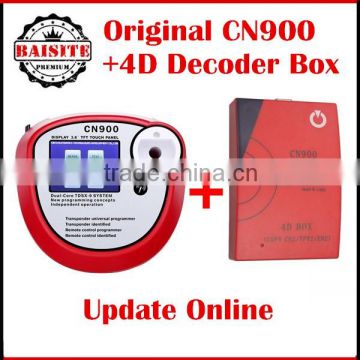 Good feedback original cn900 auto key programmer CN900 Key Copy Machine Transponder Chip Key Copy Machine + 4D Decoder Box