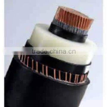 Middle voltage MV 15KV COPPER CONDUCTOR XLPE INSULATED COPPER WIRE shield CABLE 185MM